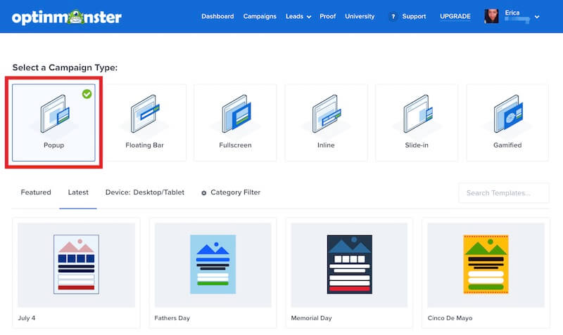 create-popup-campaign - IsItWP - 免費 WordPress 主題檢測器 create-popup-campaign om