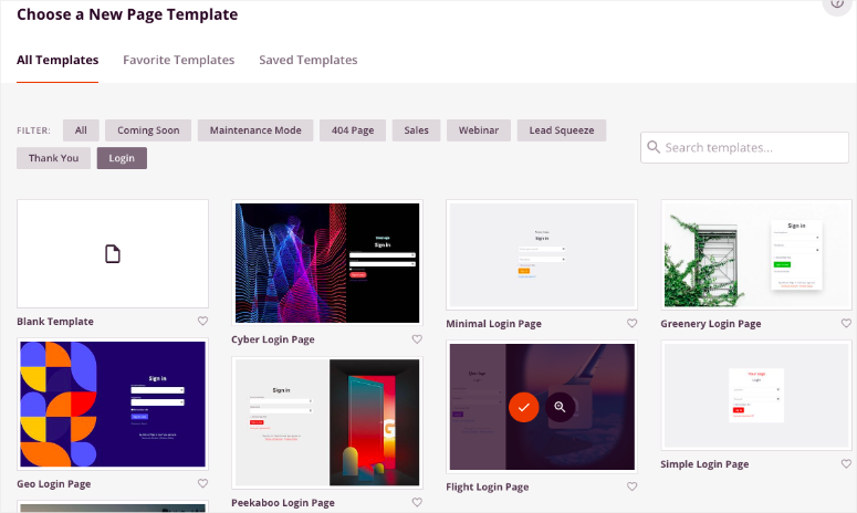 Seedprod 中的登入範本 - IsItWP - 免費 WordPress 主題偵測器 login templates in seedprod