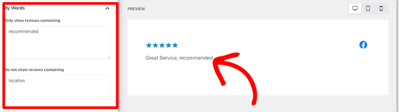 smash-balloon-reviews-feed-filter - IsItWP - 免費 WordPress 主題偵測器 smash balloon reviews feed filter