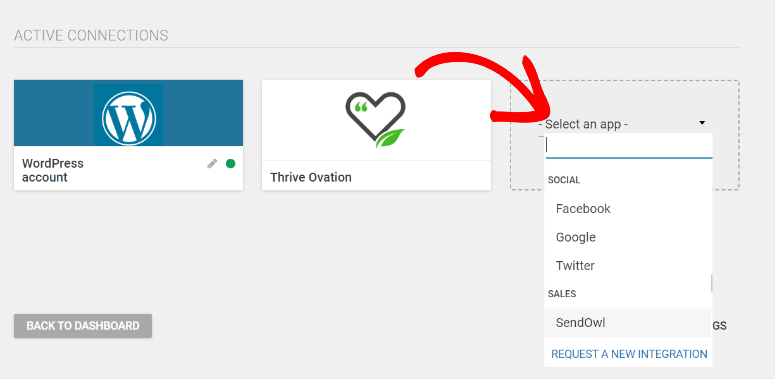 rush-ovation-social-media-connections - IsItWP - 免費 WordPress 主題偵測器 thrive ovation social media connections
