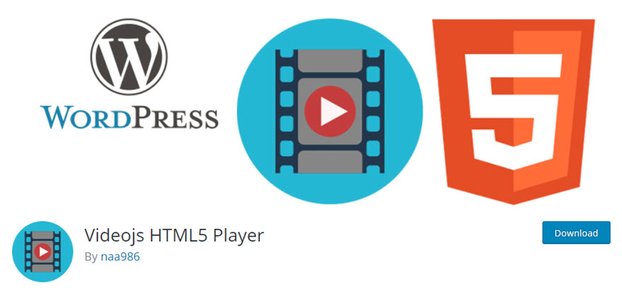 เครื่องเล่น WordPress html5