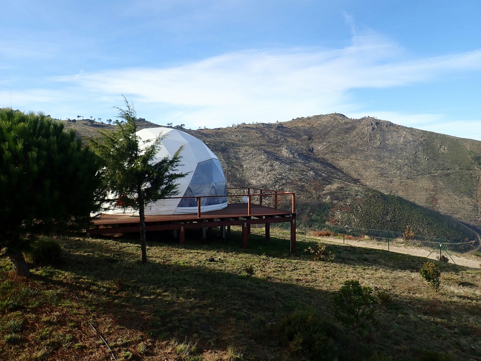 Choisir un emplacement de glamping.