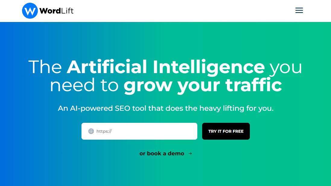 WordLift: complemento de WordPress para esquemas y SEO impulsado por IA