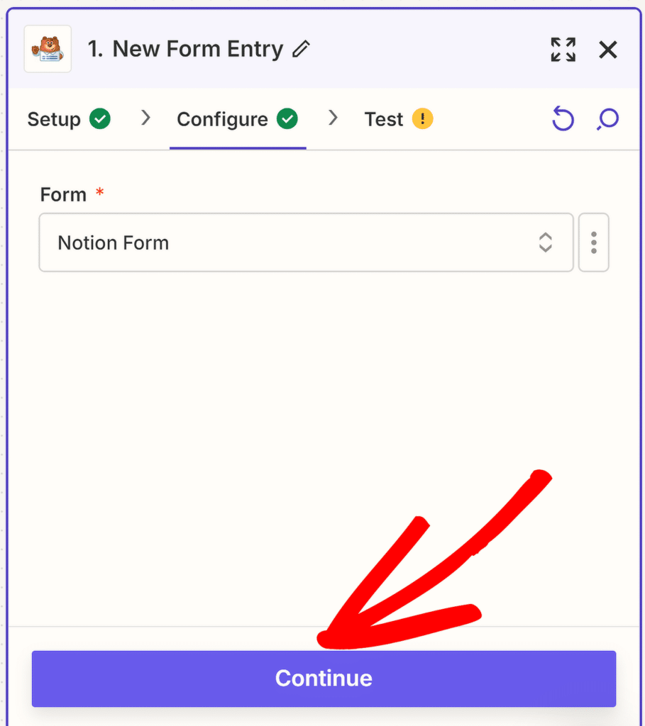 Wählen Sie Auslöserformular – WPForms select trigger form