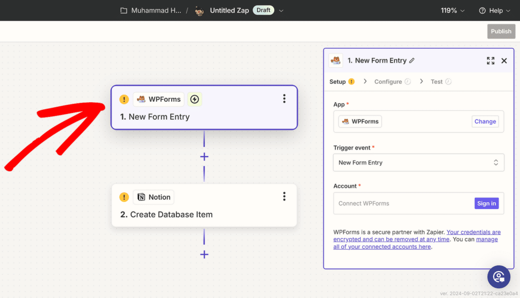 WPForms Zap-Setup – WPForms wpforms zap setup