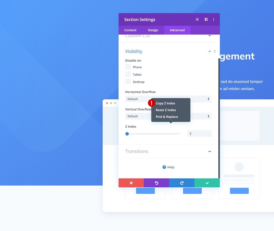 เลื่อนส่วนท้าย