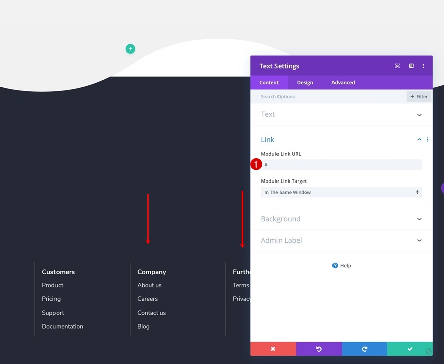 เลื่อนส่วนท้าย
