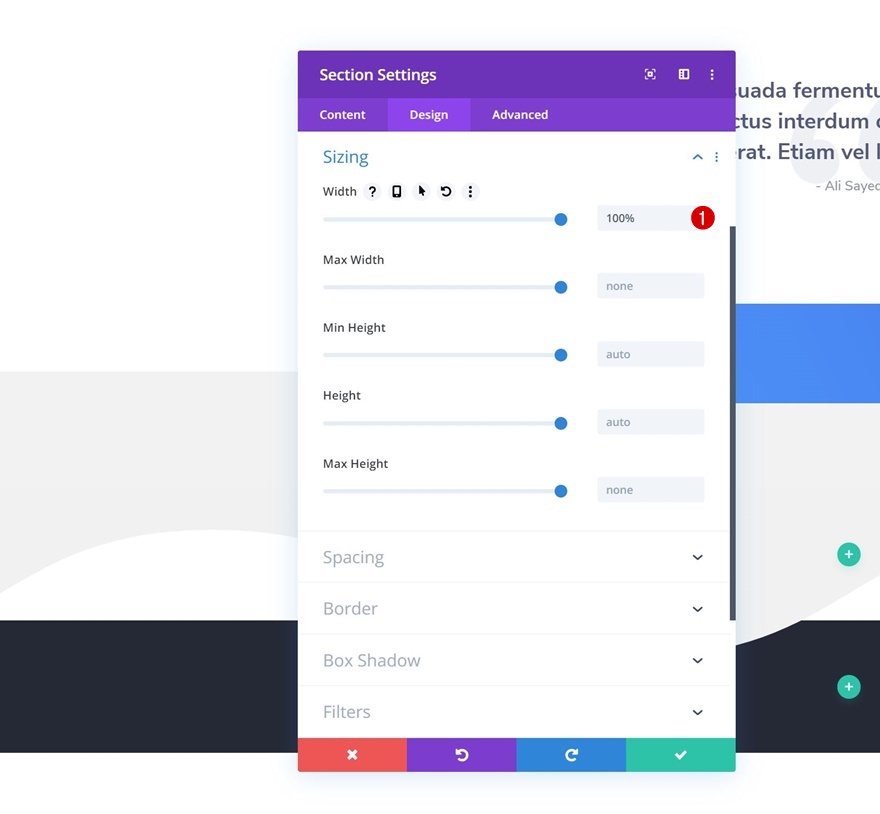 เลื่อนส่วนท้าย