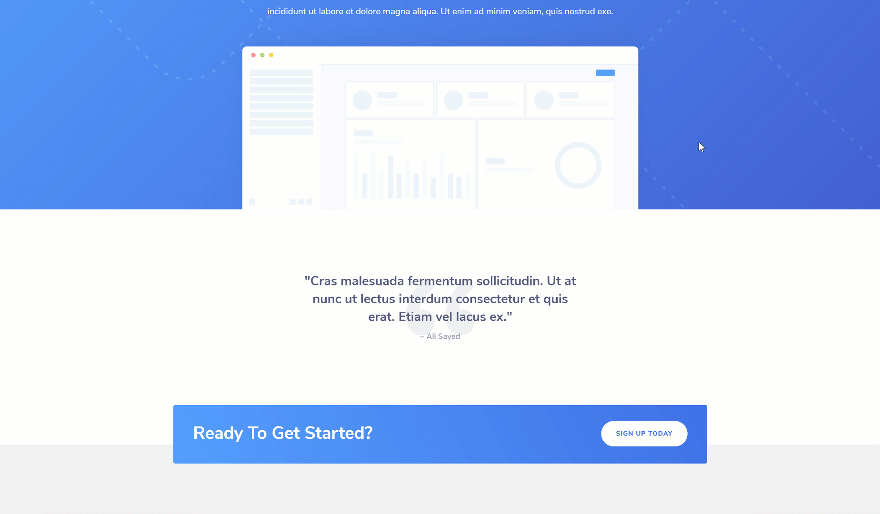 เลื่อนส่วนท้าย