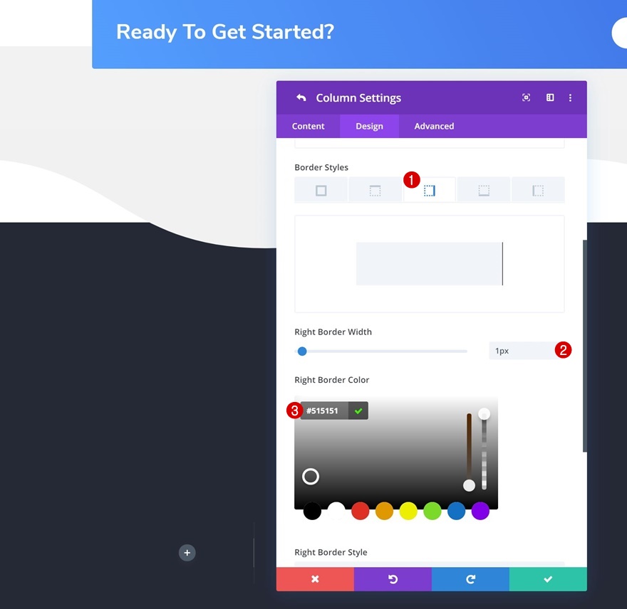 เลื่อนส่วนท้าย