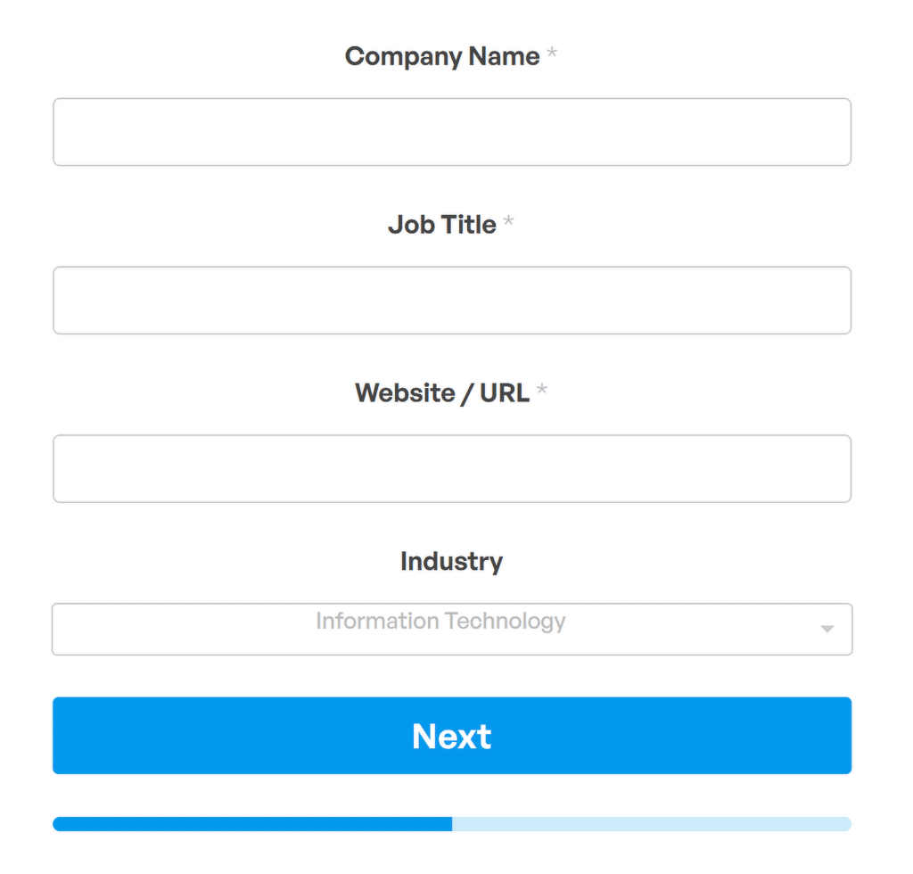 Formulir Prospek - WPForms lead form example