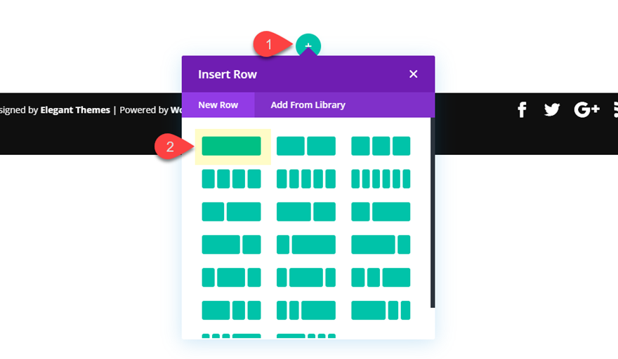 divi llamativos efectos de desplazamiento de cta