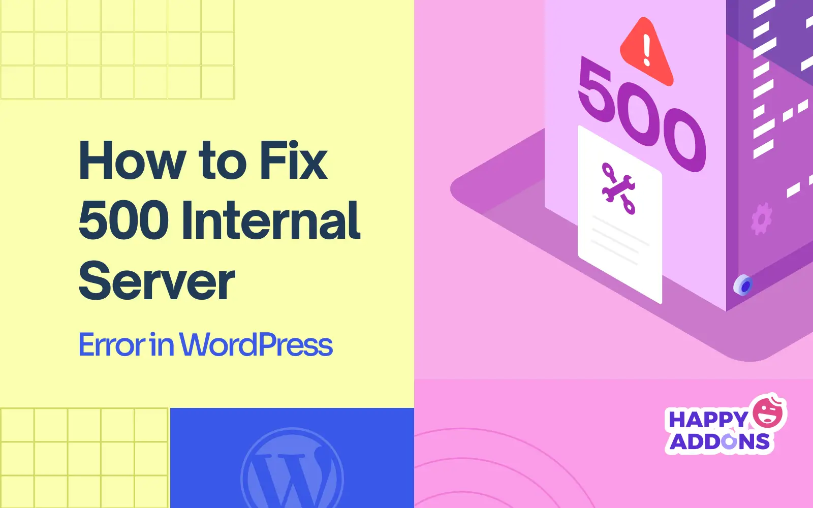 วิธีแก้ไขข้อผิดพลาดเซิร์ฟเวอร์ภายใน 500 ข้อใน WordPress 1 How to Fix 500 Internal Server Error in WordPress