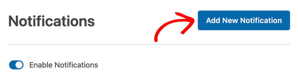 Agregar nueva notificación por correo electrónico - WPForms Add new email notification