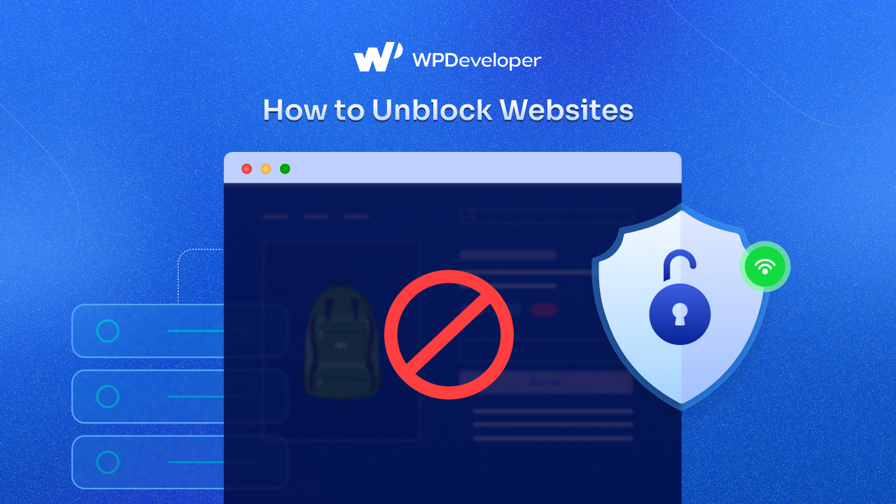ปลดบล็อกเว็บไซต์ unblock websites