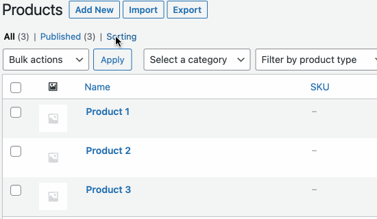 ¿Cómo reordenar tus publicaciones de WordPress usando arrastrar y soltar? 11 arrange products How to Reorder Your WordPress Posts using Drag & Drop?