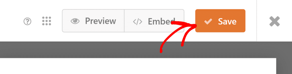 บันทึกแบบฟอร์ม - WPForms Save form