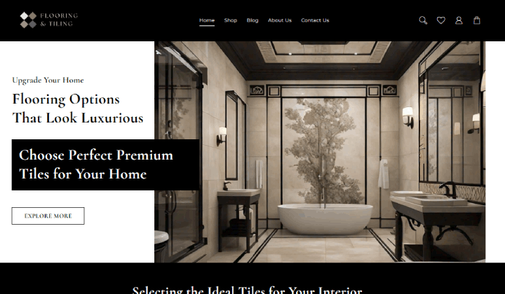 Los 7 mejores temas de WordPress para pisos y mosaicos 1 Flooring nd Tiling 1