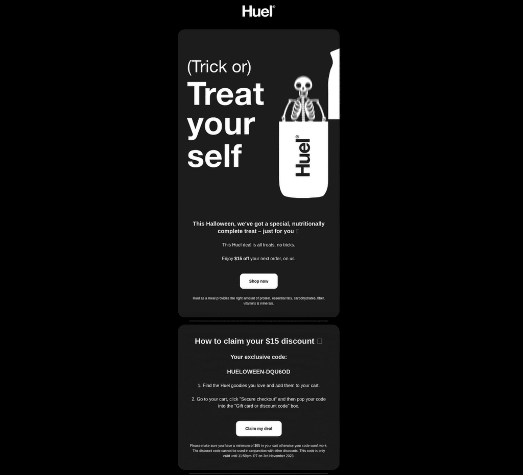 e-posta örneği cadılar bayramı - WPForms email example halloween