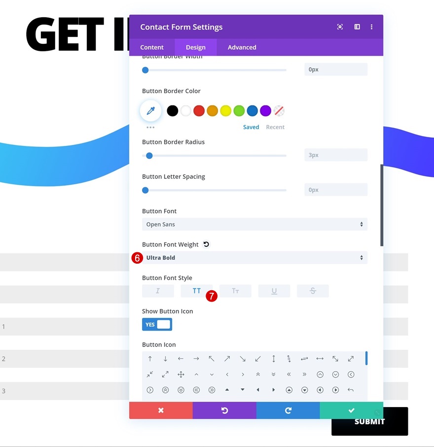 有針對性的聯繫表格