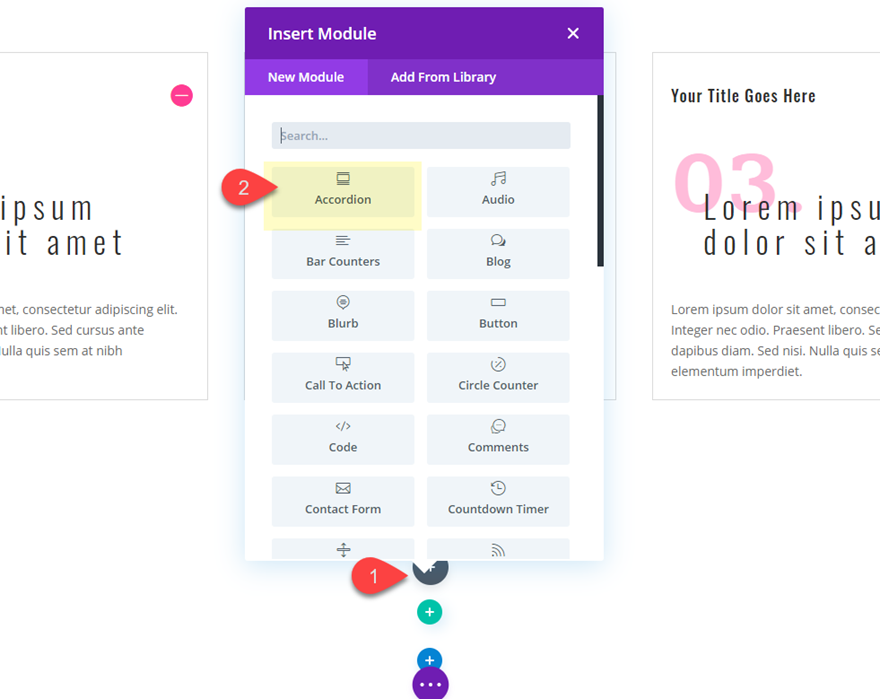 estilos de lista divi