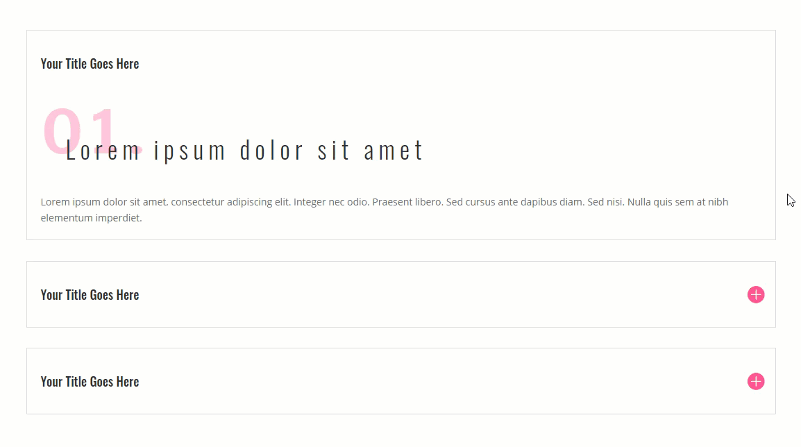 estilos de lista divi