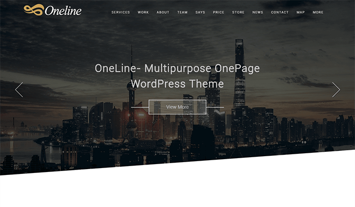 9 أفضل قوالب ووردبريس لاستشارات الأعمال 4 Oneline Business