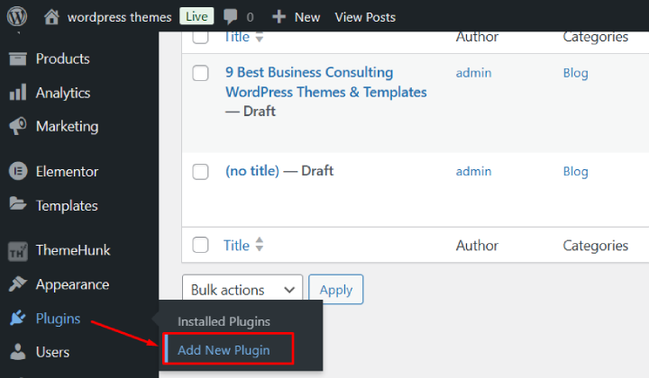 WooCommerce 4 の製品カテゴリ スライダーを作成する方法 add new plugin