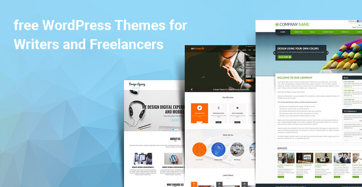 Yazarlar için ücretsiz WordPress temaları