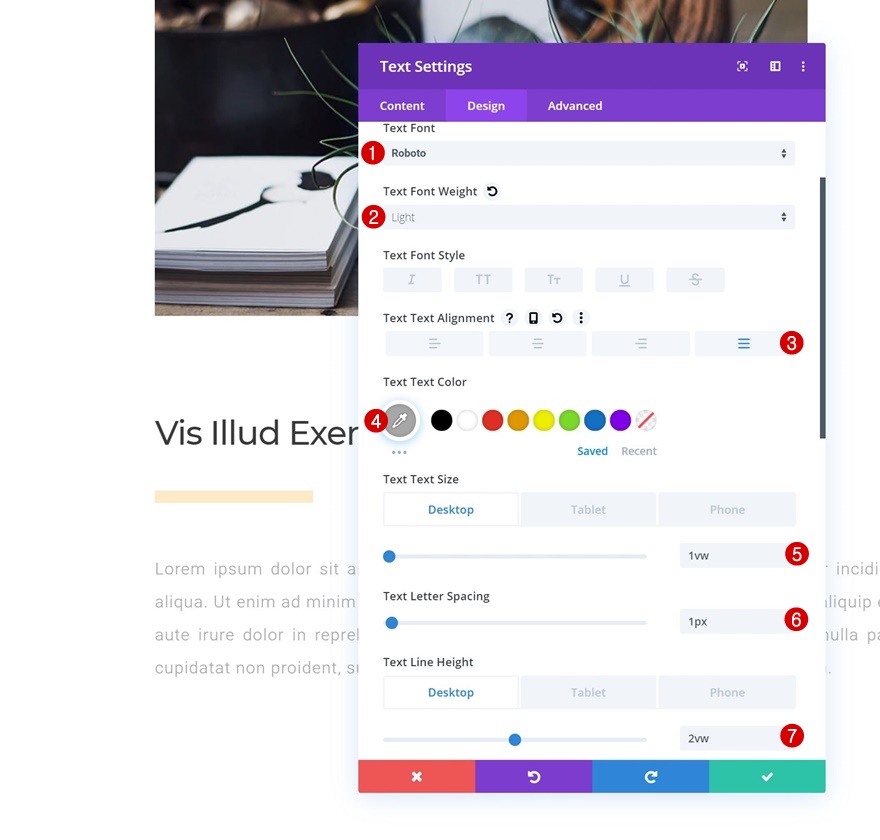 navigation côté colonne
