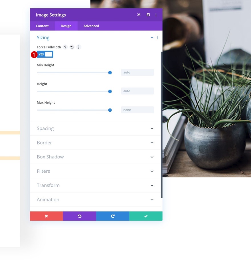 navigation côté colonne