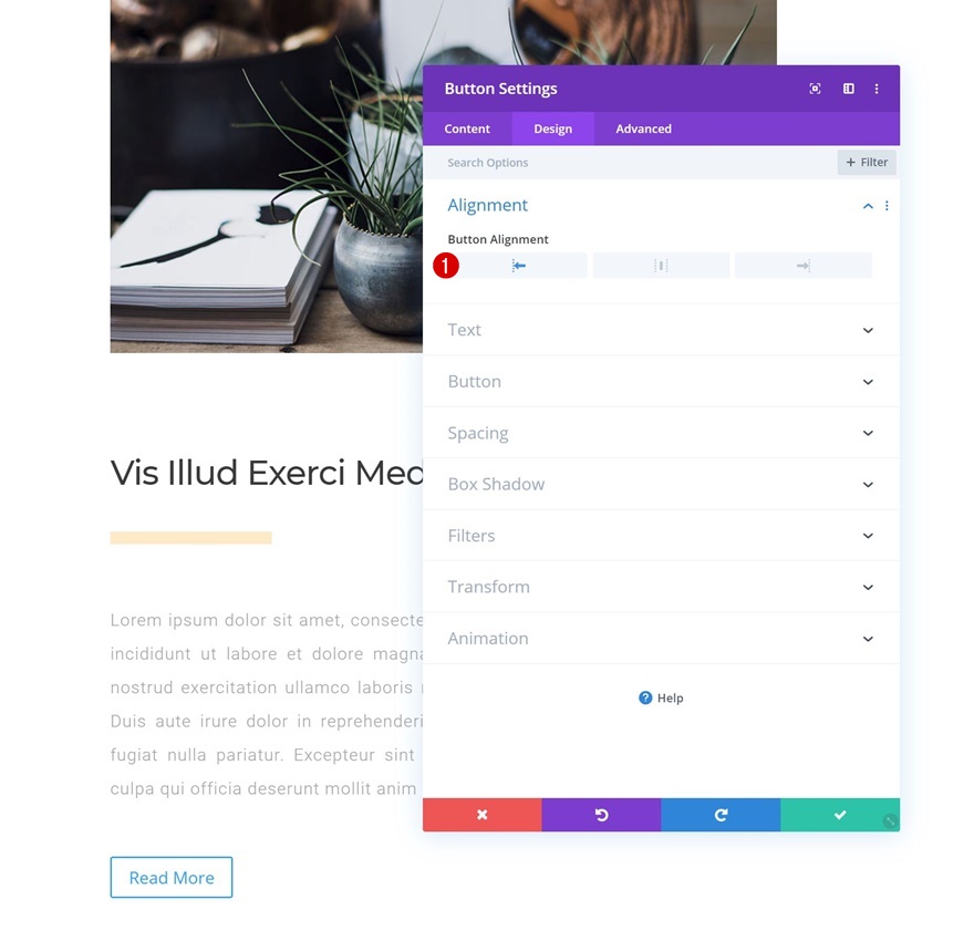 navigation côté colonne