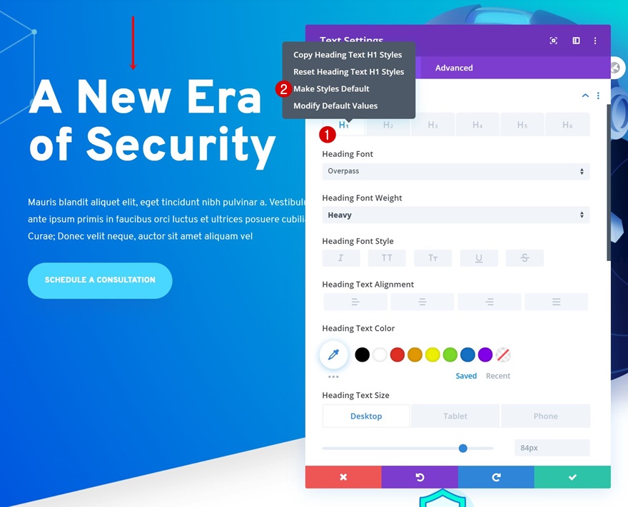 estilos de pacote de layout
