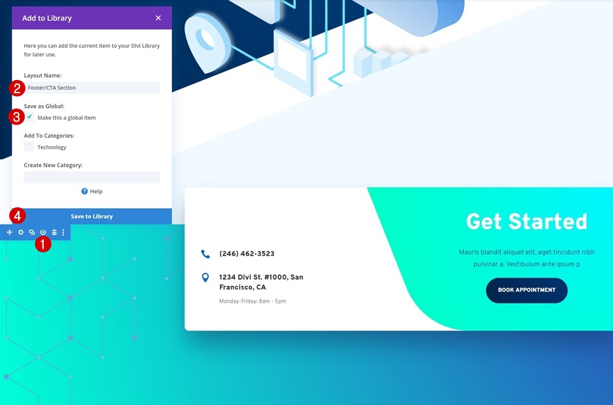 estilos de pacote de layout