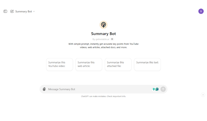 Die 6 besten YouTube-Video-Zusammenfassungs-Ai-Tools 3 CHATGPT