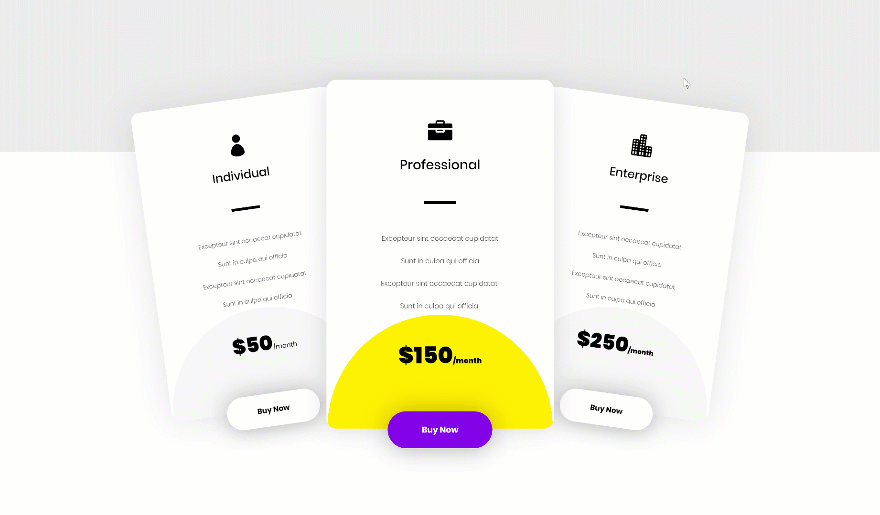 planos de preços de coluna