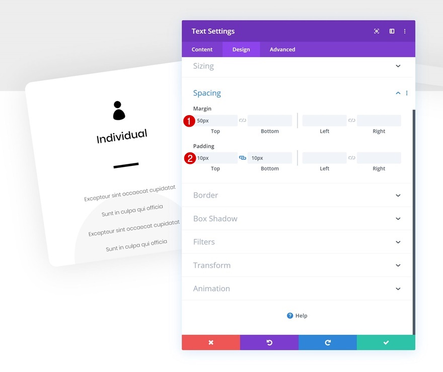 planos de preços de coluna