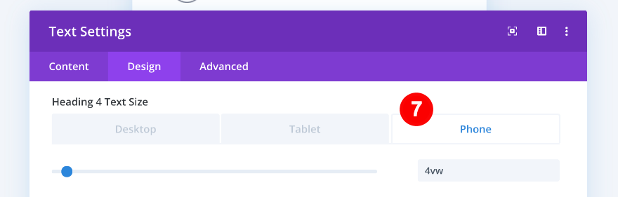 dimensione o texto na coluna um para telefones