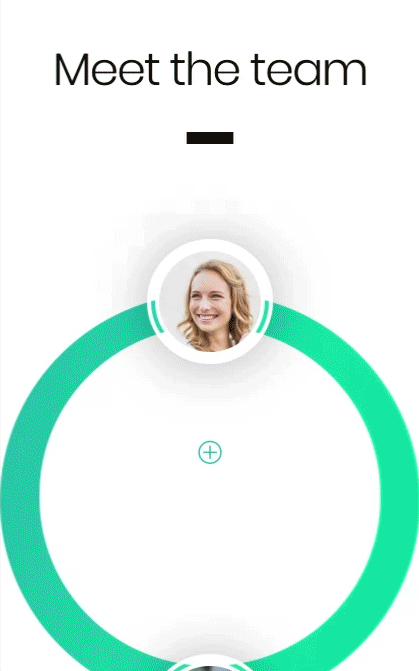 معاينة سريعة الاستجابة لتحوم فريق نابض بالحياة