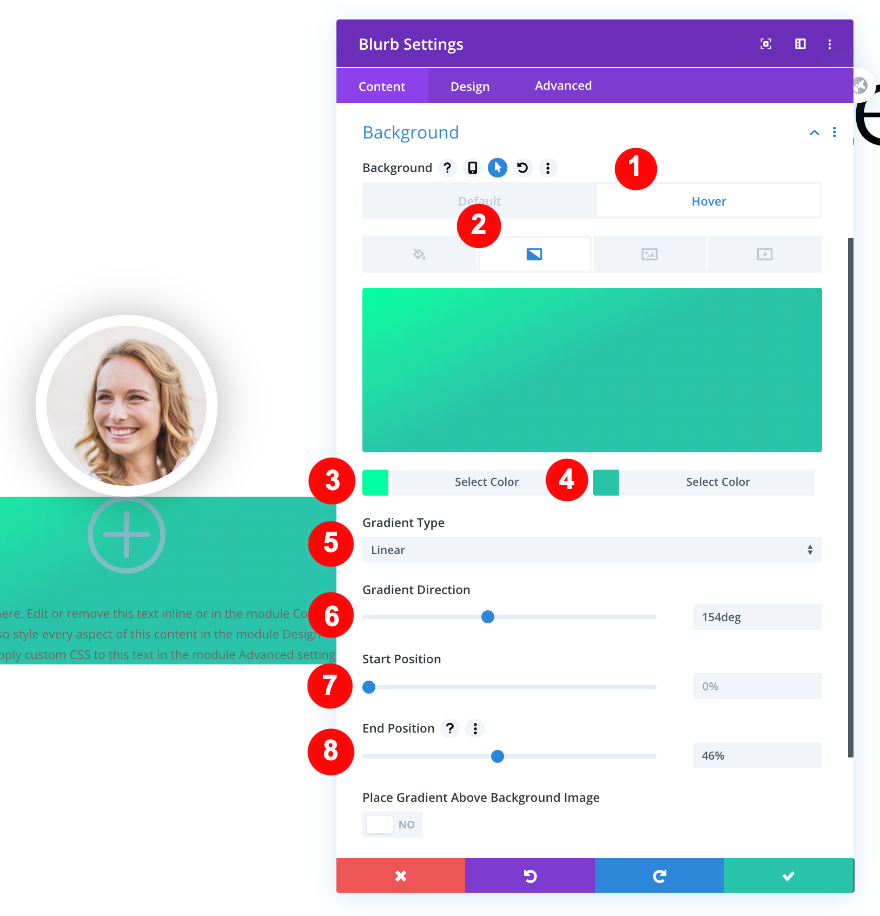 إضافة خلفية إلى دعاية مغالى فيها