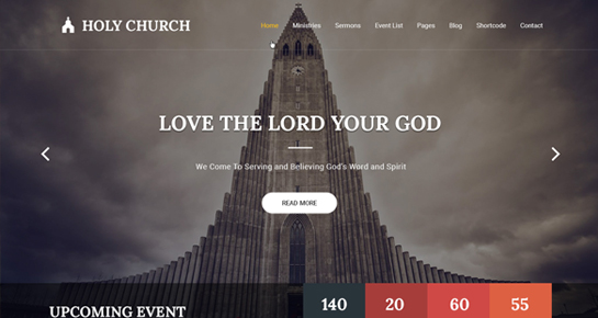 Tema spirituală WordPress