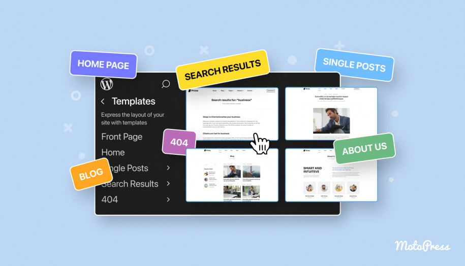 Tutorial Editor Templat WordPress.