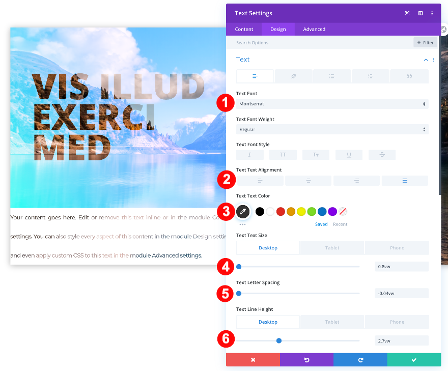 stilizați textul din modulul doi