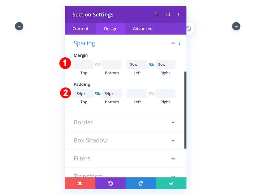 stilizați secțiunea