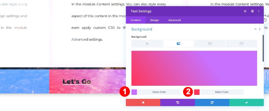 arborele modulului coloana doi reglați