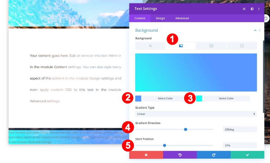 fundalul celui de-al treilea modul