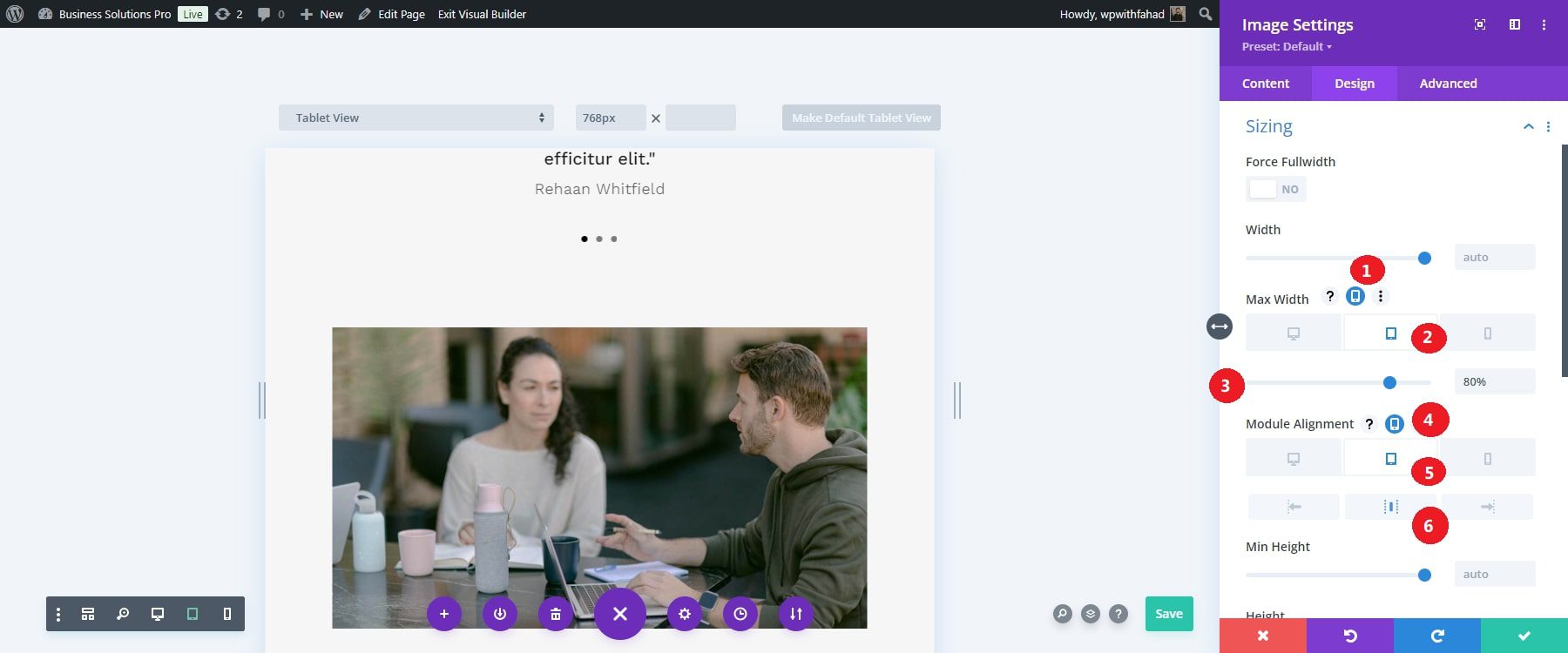 duyarlı web sitesi maksimum genişlik hizalaması