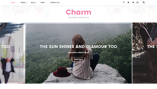 Tema blog WordPress