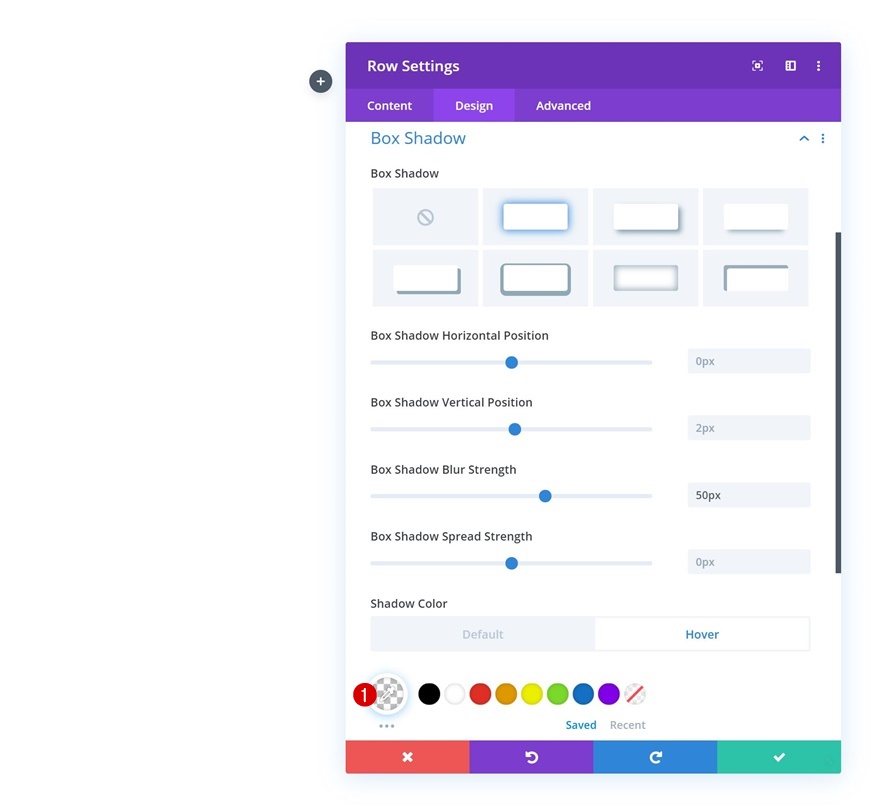 griglie al passaggio del mouse