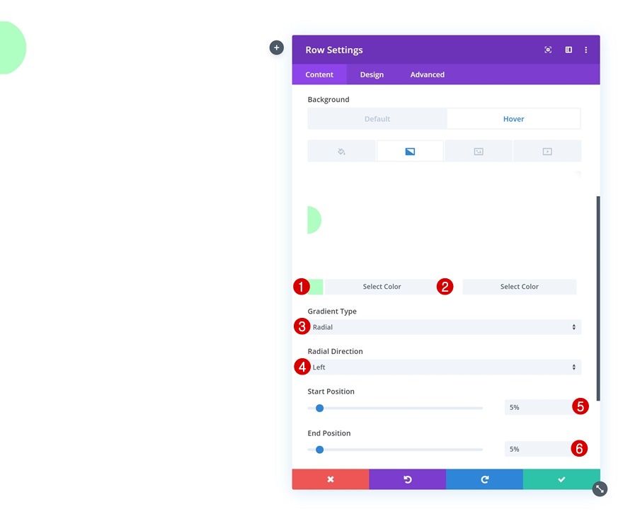 griglie al passaggio del mouse